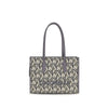 Coccinelle Gray Fabric Shoulder Bag