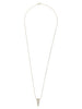 Rick Owens Silver Brass Necklace