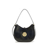 Versace Black Calf Leather Bos Taurus Shoulder Bag