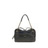 Vivienne Westwood Black Calf Leather Bos Taurus Shoulder Bag