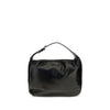 Brunello Cucinelli Black Calf Leather Bos Taurus Shoulder Bag