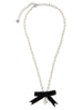 Self-Portrait Bicolor Brass Necklace