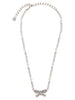 Self-Portrait Silver Brass Necklace