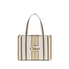 Chloé Beige Cotton Shoulder Bag