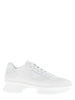 Prada White Polyester Athletic Sneakers