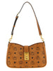 MCM Brown Polyethylene Shoulder Bag