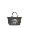 Ganni Gray Cotton Shoulder Bag