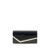 Jimmy Choo Black Calf Leather Bos Taurus Clutch Bag