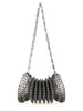 Paco Rabanne Silver Stainless Steel Shoulder Bag