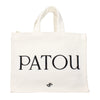 Patou White Fabric Handbag