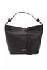 Pompei Donatella Black Leather Women Shoulder Bag