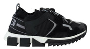 Dolce & Gabbana Μαύρα Mesh Sorrento Trekking Αθλητικά Παπούτσια