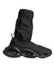 Παπούτσια Sneakers Dolce & Gabbana Μαύρα Slip On Wave Socks