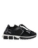 Dolce & Gabbana Μαύρα Mesh Sorrento Trekking Αθλητικά Παπούτσια