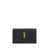 Saint Laurent Black Calf Leather Bos Taurus Shoulder Bag