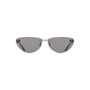 Calvin Klein Black Metal Women Sunglass