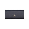 Tommy Hilfiger Blue Polyurethane Women Wallet