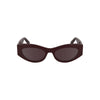 Calvin Klein Rosso Acetate Women Sunglass