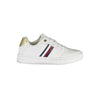 Tommy Hilfiger White Polyurethane Women Sneaker
