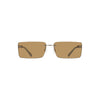 Calvin Klein Beige Metal Women Sunglasses