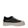Ογκώδη Sneakers Marni από Μαύρο Δέρμα