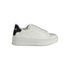 Gaelle Paris White Polyurethane Women's Sneaker