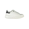 Gaelle Paris White Polyurethane Women Sneaker