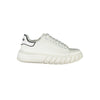 Gaelle Paris White Polyurethane Women Sneaker