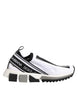 Dolce & Gabbana Λευκά Χαμηλά Sneakers Sorrento με Λογότυπο