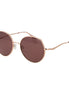 Trussardi Gold Metal Sunglasses