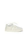 Balmain White Calf Leather Bos Taurus Low Top Sneakers