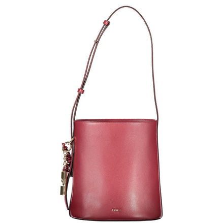 Γυναικεία Τσάντα Πουγκί Furla Rosso Δερμάτινη
