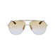 Victoria Beckham Gold Metal Sunglasses