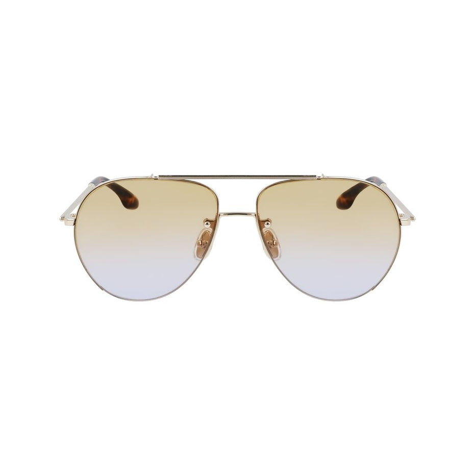 Victoria Beckham Gold Metal Sunglasses