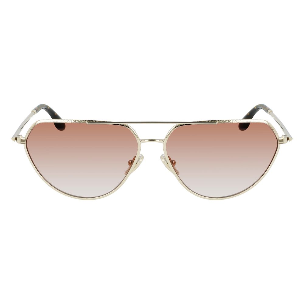 Victoria Beckham Μεταλλικά Γυαλιά Ηλίου Χρυσά