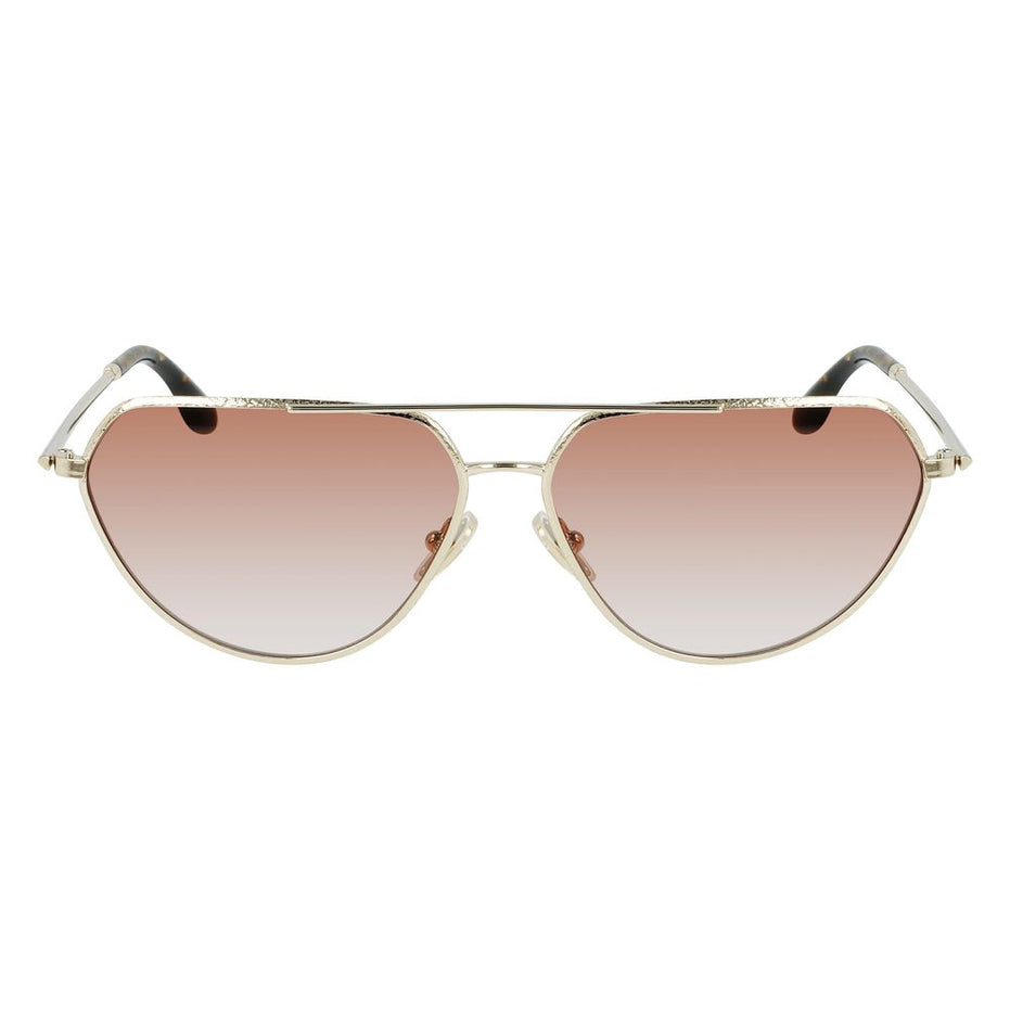 Victoria Beckham Μεταλλικά Γυαλιά Ηλίου Χρυσά