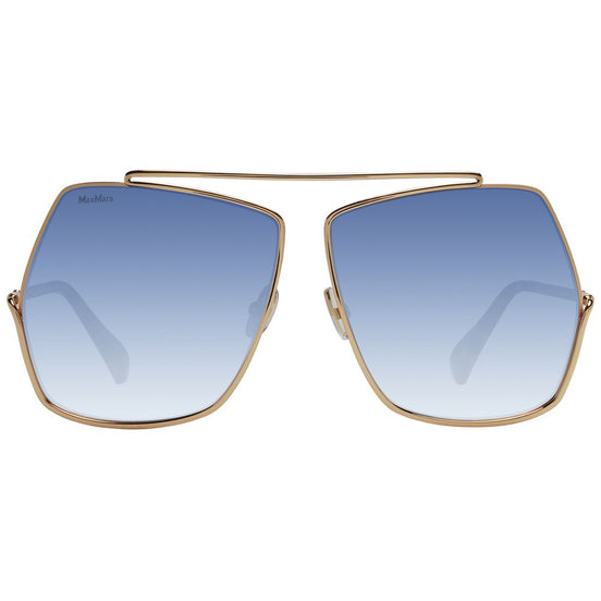 Max Mara Gold Metal Sunglasses