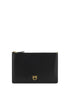 PINKO Black Calf Leather Bos Taurus Shoulder Bag