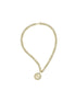 Chiara Ferragni Gold Stainless Steel Necklace