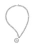 Chiara Ferragni Gray Stainless Steel Necklace