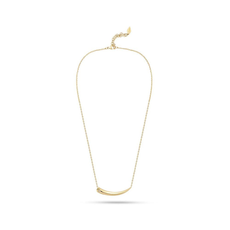 Police Gold Stainless Steel Necklace