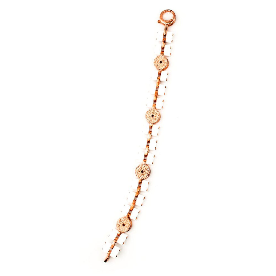 GC Bicolor Silver Bracelet
