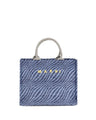 Marni Blue Nylon Shoulder Bag