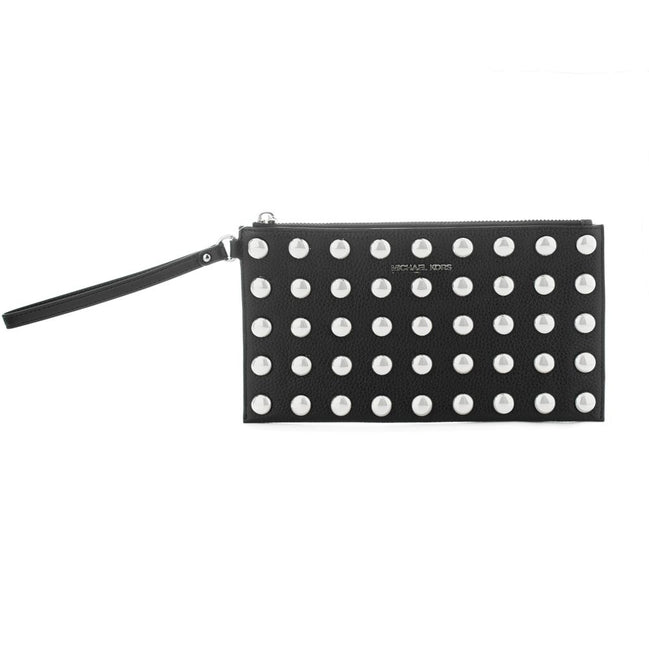 Michael Kors Brown Leather Clutch Bag