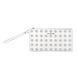 Michael Kors White Leather Clutch Bag