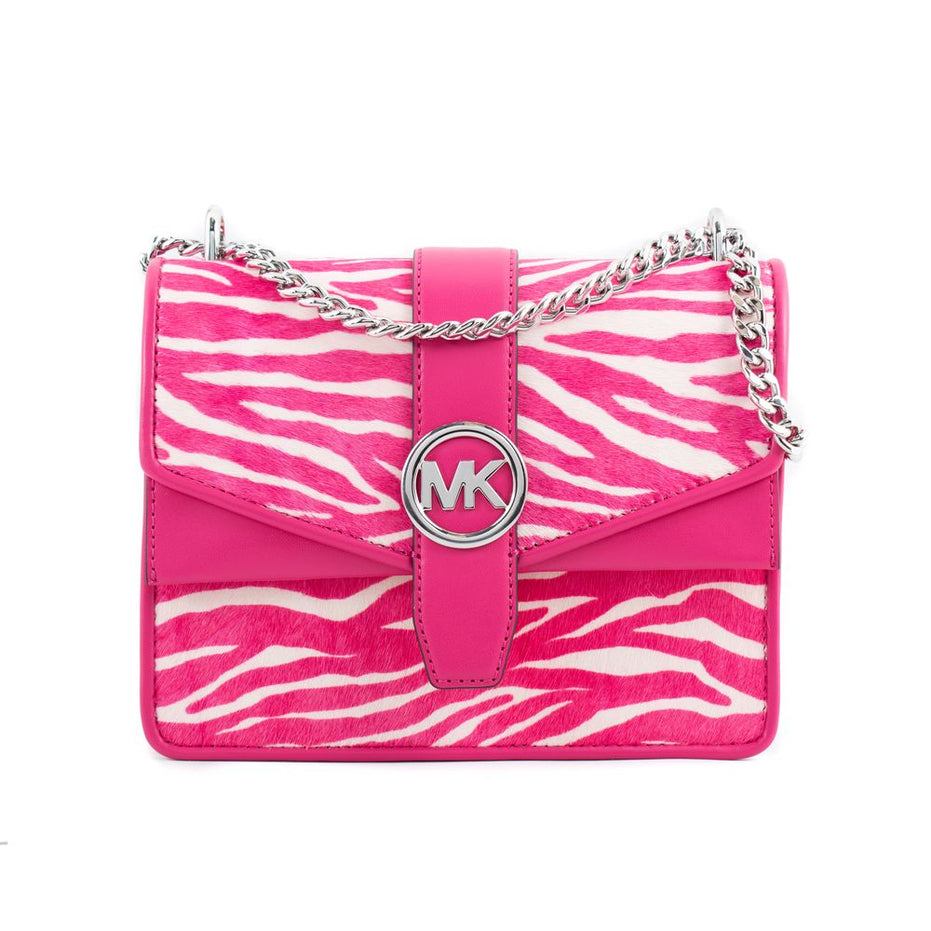 Michael Kors Δερμάτινη Τσάντα Χιαστί Πολλαπλών Χρωμάτων