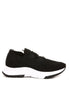 Gianvito Rossi Black Fabric Athletic Sneakers