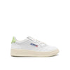 Autry White Leather Low Top Sneakers