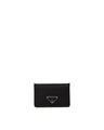 Prada Black Nylon Cardholder