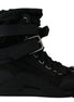 Dolce & Gabbana Sorrento Sneakers Nylon Black High Top Shoes